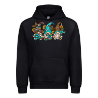 Black western cross gnomes Urban Hoodie - Zillion Design Studio