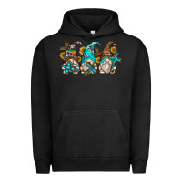 Pigment Black western cross gnomes Urban Hoodie - Zillion Design Studio
