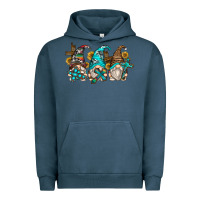 Pigment Midnight Navy western cross gnomes Urban Hoodie - Zillion Design Studio