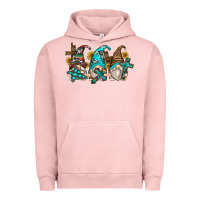 Pigment Salmon western cross gnomes Urban Hoodie - Zillion Design Studio