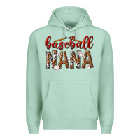 Seafoam baseball nana with leopard Premium Hoodie - texasbilliewilder