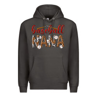 Smoke baseball nana with leopard Premium Hoodie - texasbilliewilder