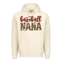 Tofu baseball nana with leopard Premium Hoodie - texasbilliewilder