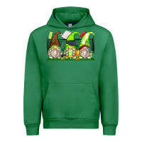 Emerald tennis gnomes Urban Hoodie - Zillion Design Studio