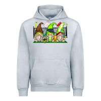 Heather Grey tennis gnomes Urban Hoodie - Zillion Design Studio