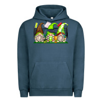 Pigment Midnight Navy tennis gnomes Urban Hoodie - Zillion Design Studio