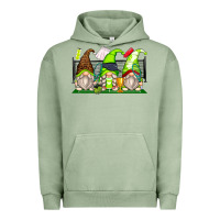 Pigment Oil Green tennis gnomes Urban Hoodie - Zillion Design Studio