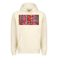 Sandshell Love brushstrokes xoxo leopard and turquoise Premium Hoodie - RanaPortraitStore