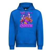 Fight Like A Queen Lupus Awareness Afro Girl Sneak Urban Hoodie | Teevron