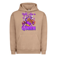 Pigment Burro fight like a queen lupus awareness afro girl sneak Urban Hoodie - RanaPortraitStore