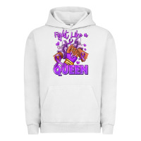 Pigment Lunar Rock fight like a queen lupus awareness afro girl sneak Urban Hoodie - RanaPortraitStore