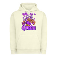 Pigment Pistachio fight like a queen lupus awareness afro girl sneak Urban Hoodie - RanaPortraitStore