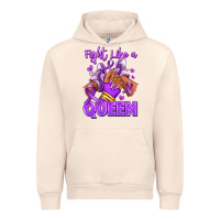Sandshell fight like a queen lupus awareness afro girl sneak Urban Hoodie - RanaPortraitStore