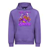 Tulip fight like a queen lupus awareness afro girl sneak Urban Hoodie - RanaPortraitStore