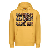 Mustard game day game day football lightning bolt Premium Hoodie - Zillion Design Studio