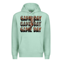 Seafoam game day game day football lightning bolt Premium Hoodie - Zillion Design Studio