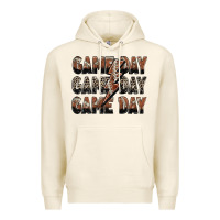 Tofu game day game day football lightning bolt Premium Hoodie - Zillion Design Studio