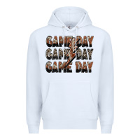 White game day game day football lightning bolt Premium Hoodie - Zillion Design Studio