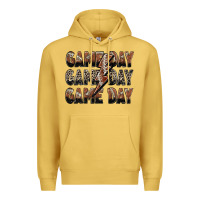 Antique Gold game day game day football lightning bolt Premium Hoodie - Zillion Design Studio