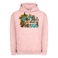 Pigment Salmon let me tell you about my jesus western Urban Hoodie - texasbilliewilder