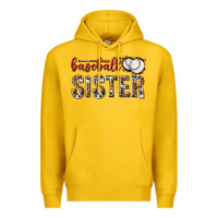 Lemon baseball sister with leopard Premium Hoodie - texasbilliewilder