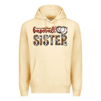 Pina Colada baseball sister with leopard Premium Hoodie - texasbilliewilder