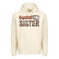 Tofu baseball sister with leopard Premium Hoodie - texasbilliewilder
