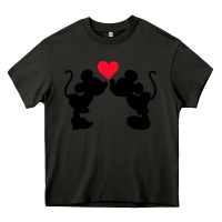 Asphalt Minnie Mouse Heavy Core Tee - CowhideDigitalArt