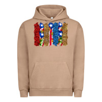 Pigment Burro puerto rico republic brushstrokes Urban Hoodie - RanaPortraitStore