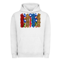 Pigment Lunar Rock puerto rico republic brushstrokes Urban Hoodie - RanaPortraitStore