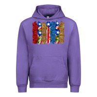 Tulip puerto rico republic brushstrokes Urban Hoodie - RanaPortraitStore