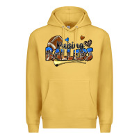 Antique Gold raising ballers football Premium Hoodie - Zillion Design Studio