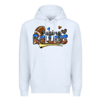 White raising ballers football Premium Hoodie - Zillion Design Studio