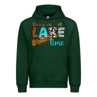 Foreset Green living on lake time Urban Hoodie - texasbilliewilder
