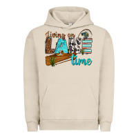 Pigment French Oak living on lake time Urban Hoodie - texasbilliewilder