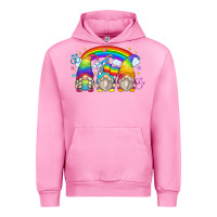 Fuchsia Pink lgbt gnomes Urban Hoodie - Zillion Design Studio