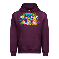 Mauve Wine lgbt gnomes Urban Hoodie - Zillion Design Studio