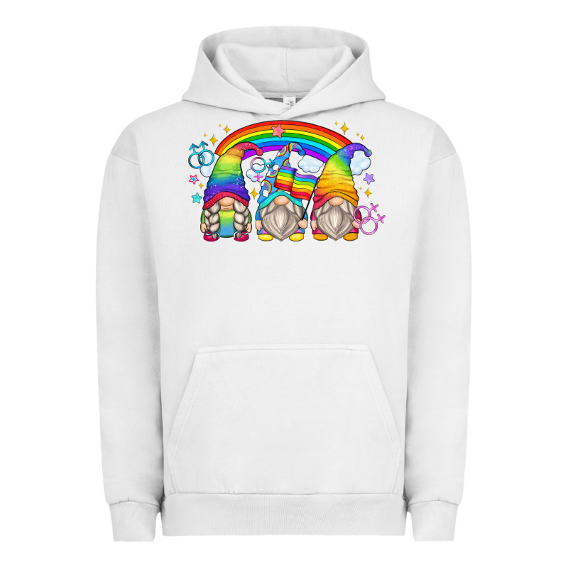 Lgbt Gnomes Urban Hoodie by Zillion Design Studio | Teevron