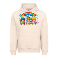 Sandshell lgbt gnomes Urban Hoodie - Zillion Design Studio