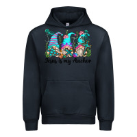 Navy jesus is my anchor gnomes Urban Hoodie - Zillion Design Studio
