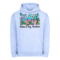Pigment Grape Ice jesus is my anchor gnomes Urban Hoodie - Zillion Design Studio