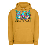 Pigment Peanut Butter jesus is my anchor gnomes Urban Hoodie - Zillion Design Studio