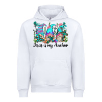 White jesus is my anchor gnomes Urban Hoodie - Zillion Design Studio