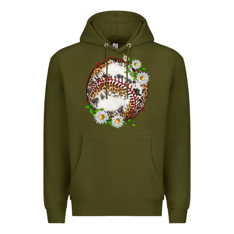 Baseball With Patterns Premium Hoodie by texasbilliewilder | Teevron