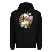 Black baseball with patterns Premium Hoodie - texasbilliewilder