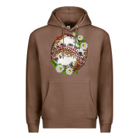 Chestnut baseball with patterns Premium Hoodie - texasbilliewilder
