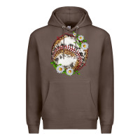 Coffee baseball with patterns Premium Hoodie - texasbilliewilder
