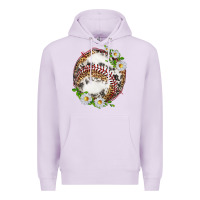 Lilac baseball with patterns Premium Hoodie - texasbilliewilder