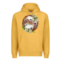 Mustard baseball with patterns Premium Hoodie - texasbilliewilder