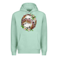 Seafoam baseball with patterns Premium Hoodie - texasbilliewilder
